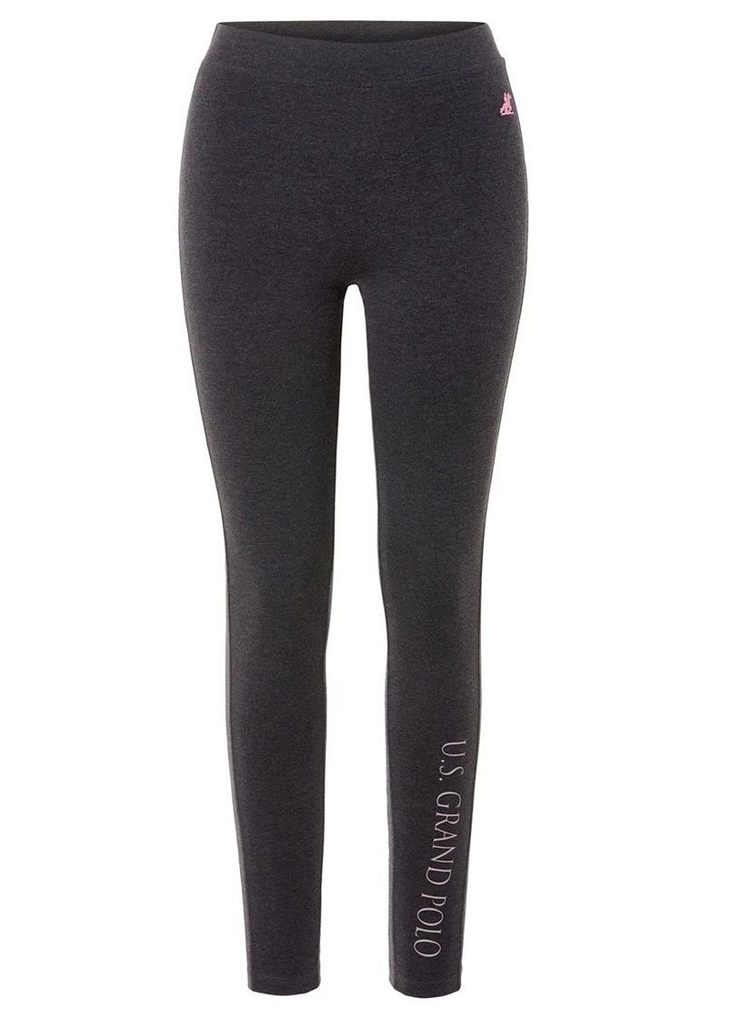 Темно-серые демисезонные леггинсы Esmara