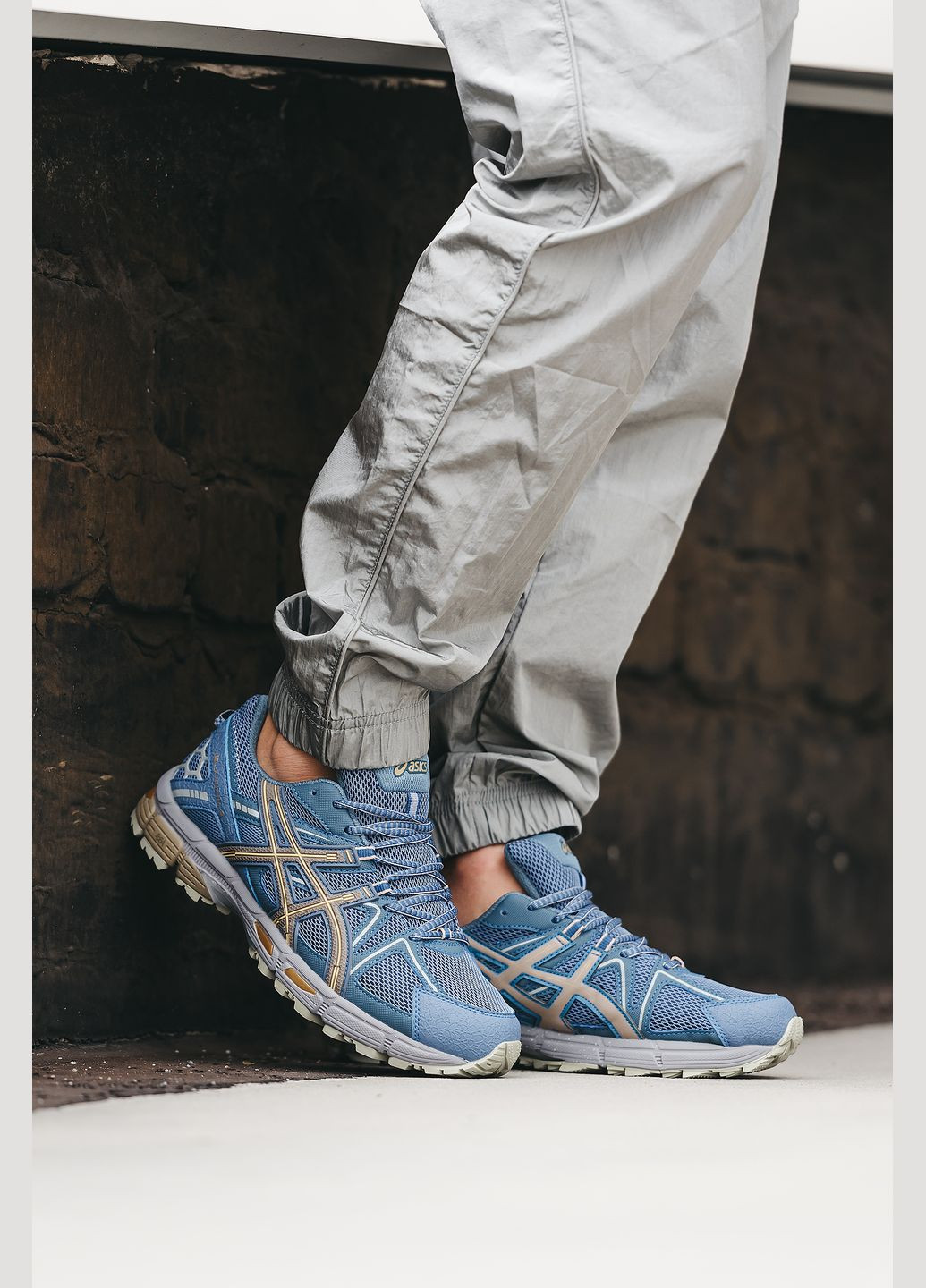 Кроссовки женские и мужские Asics Gel-Kahana 8 blue | Асикс Гель-Кахана 8 синие No Brand синие всесезоны (315155222)