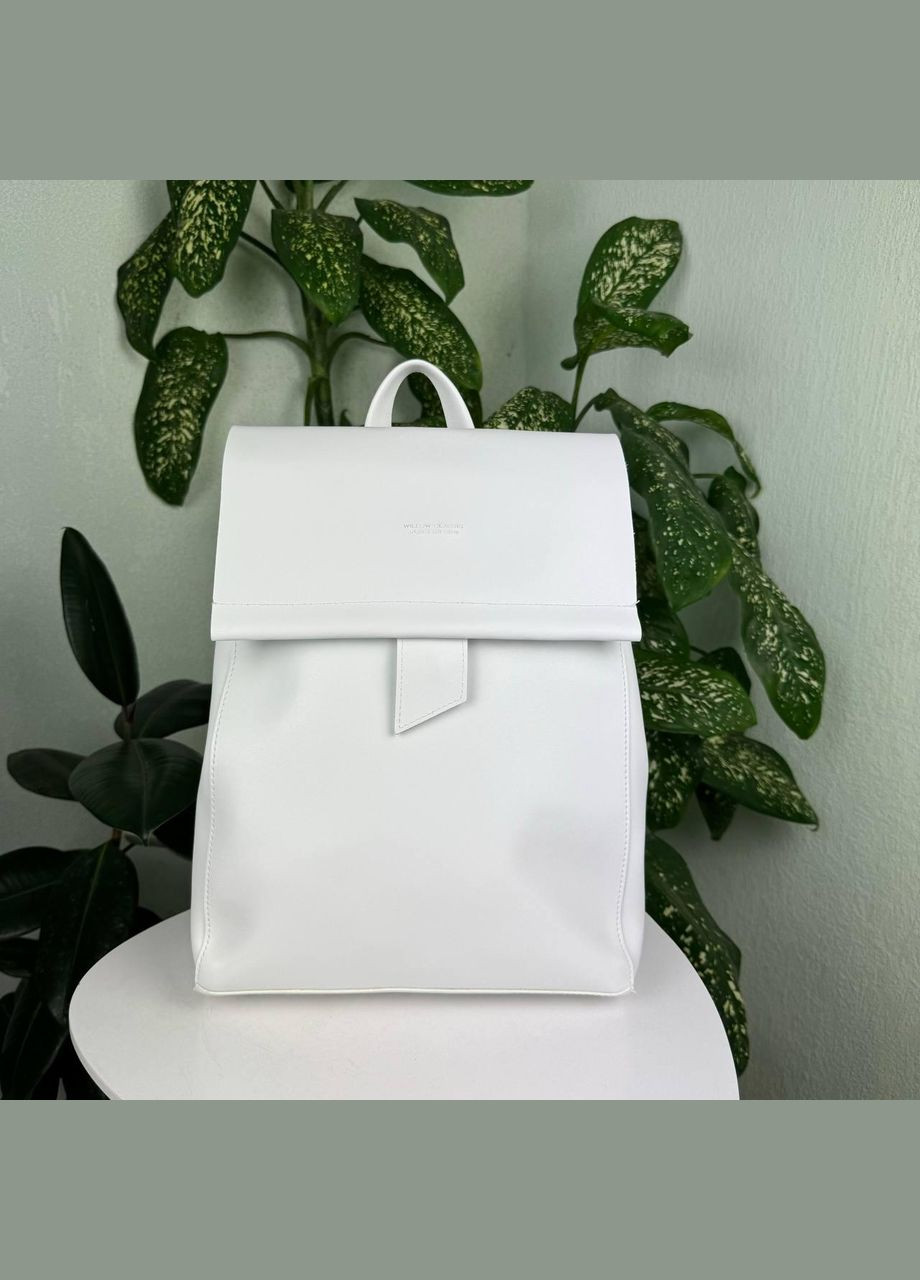 Женский городской рюкзак сумка трансформер Белый No Brand (301083005)