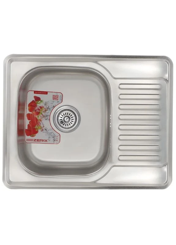 Мойка кухонная Z6350-08-180E (Satin) (ZM0563) Zerix (386161532)
