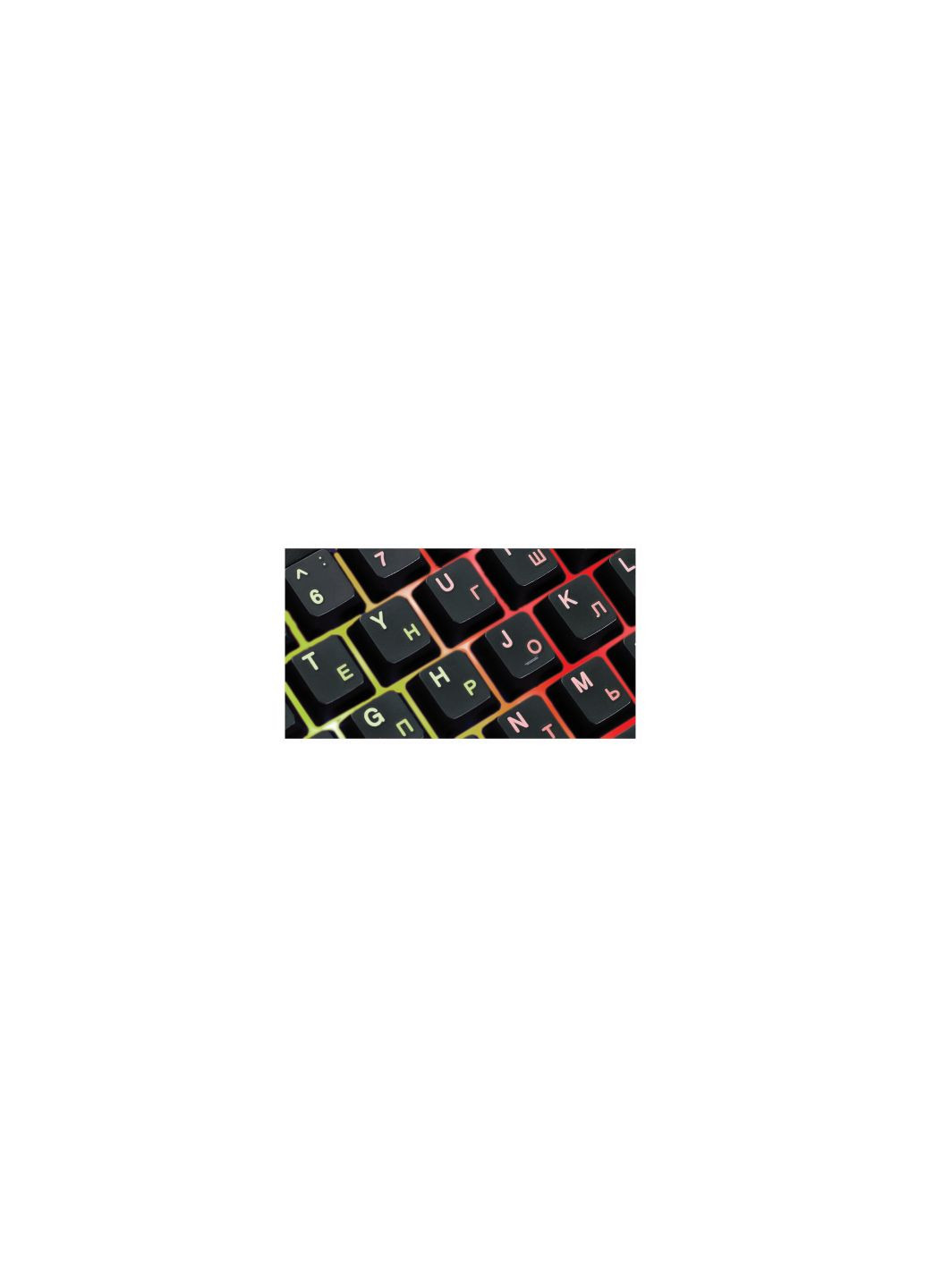Клавиатура Real-El 7011 comfort backlit black (276706792)