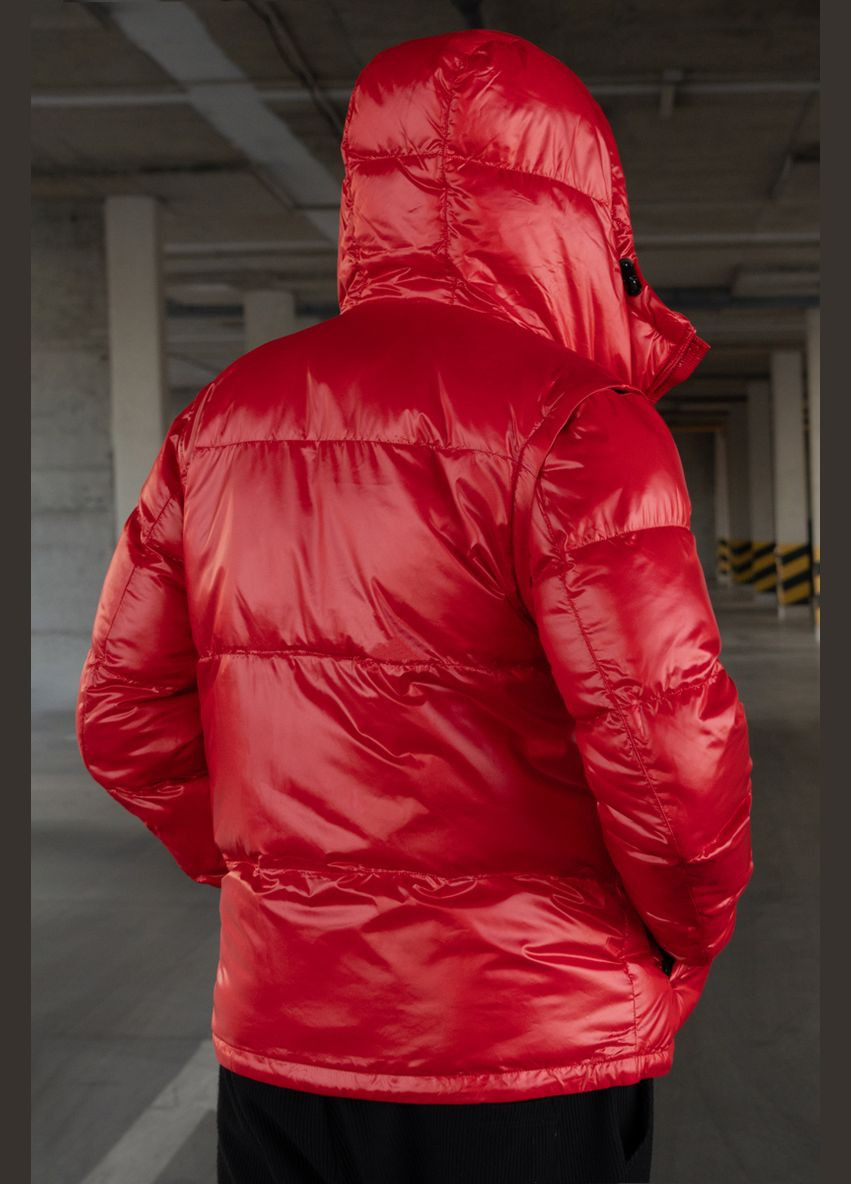 Червона зимня куртка чоловіча трансформер uf 23033 червона Freever