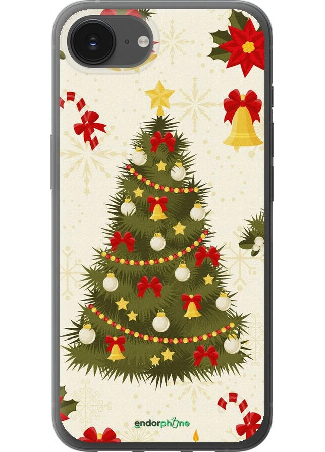Чехол на iPhone SE 4 Новогодняя елка "4198u-3652-70447" Endorphone (392854246)