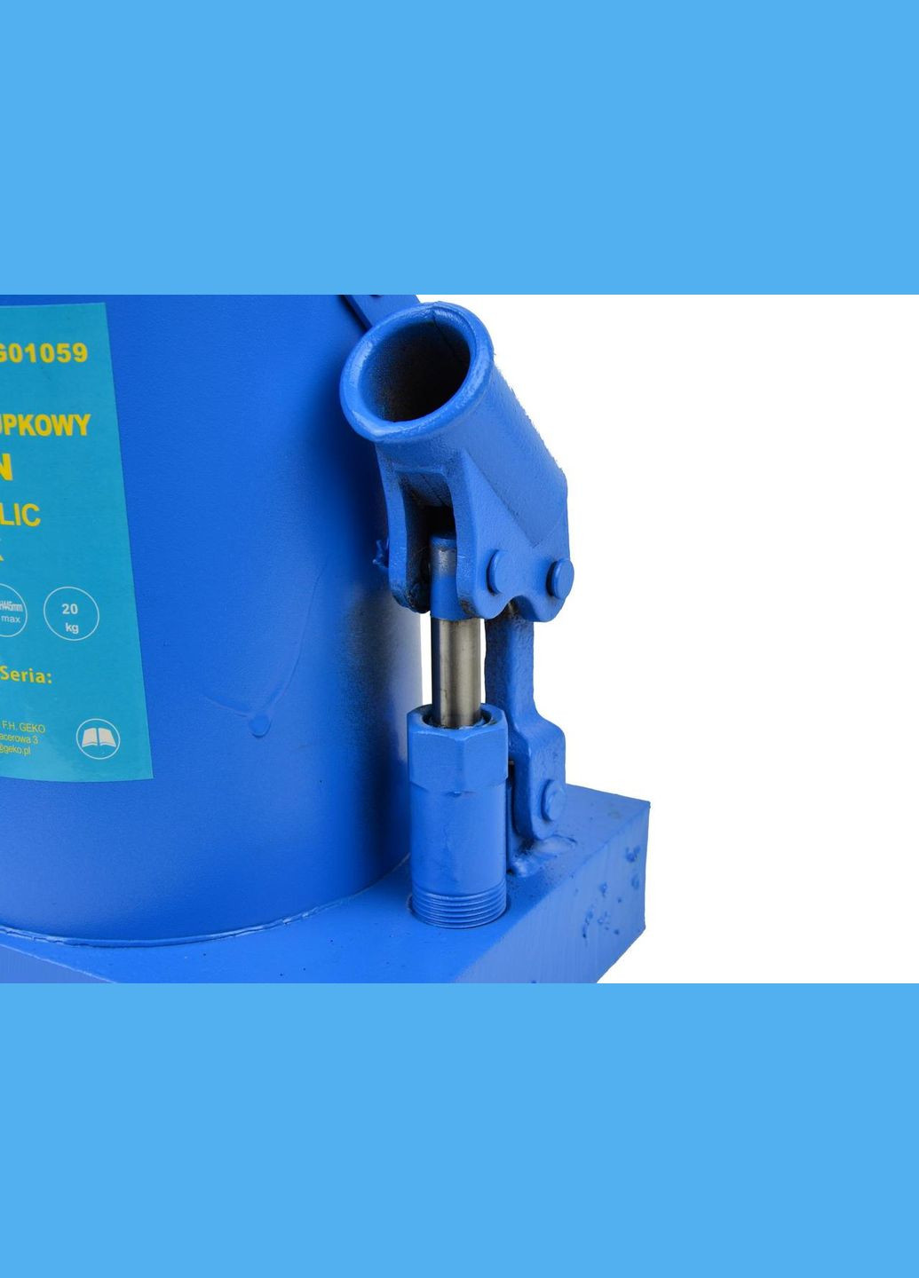 Домкрат гидравлический бутылочный 50 тонн Geko (308338693)