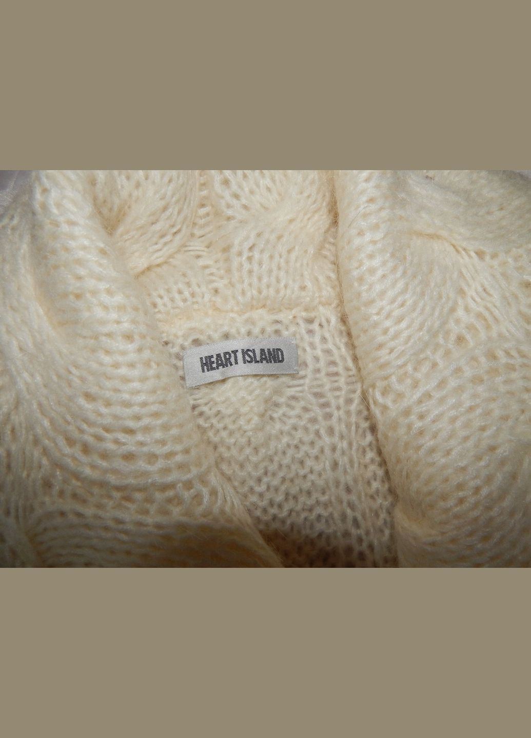 Кофта-кардиган оригинальная фирменная женская HEART ISLAND (шерсть) UKR 48-50 043ж No Brand (317352766)