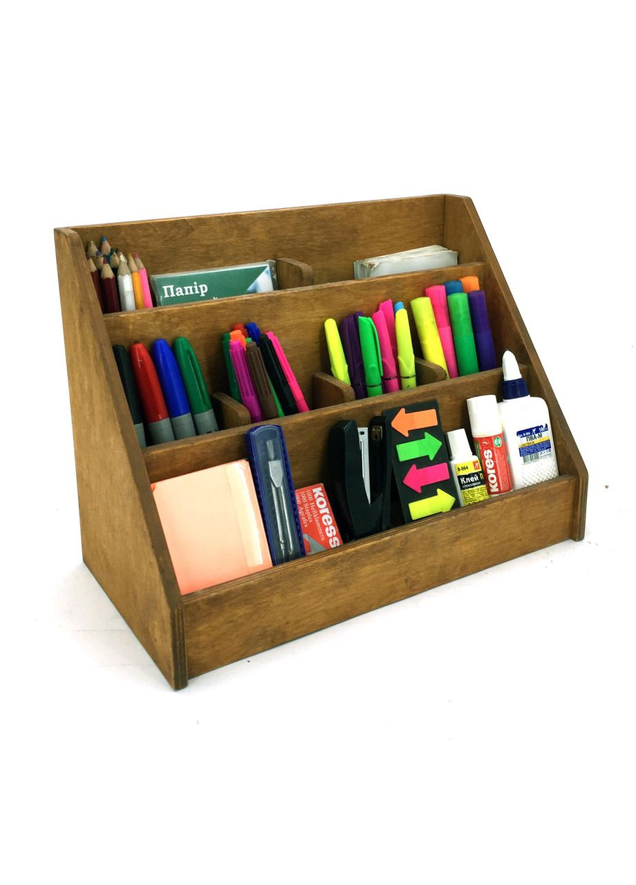 Органайзер настільний з дерева Донлаваж мускат (КНЦ-005707) No Brand (328230168)