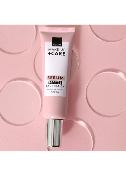 Мотивирующий тональный крем-сыворотка для лица SPF 30, 30мл 228G (Nude/Нюдовый) Avon (368682077)