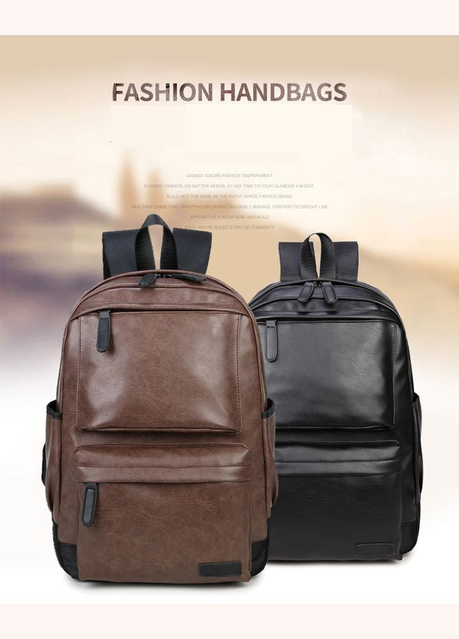 Жіночий рюкзак для ноутбука Aligus Коричневий XJXN (333829316)