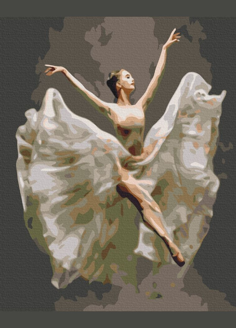 Картина за номерами " Балерина в польоті " 48x60 см Brushme (366300457)