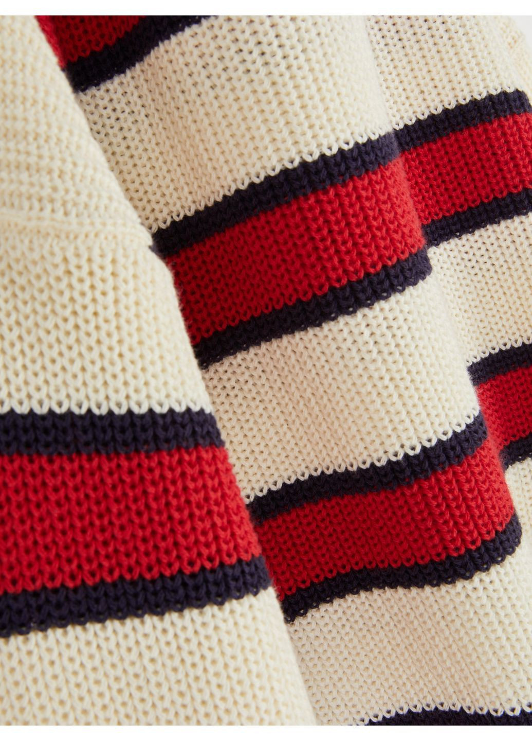 Молочний джемпер демісезон,молочний в синю смужку, Primark