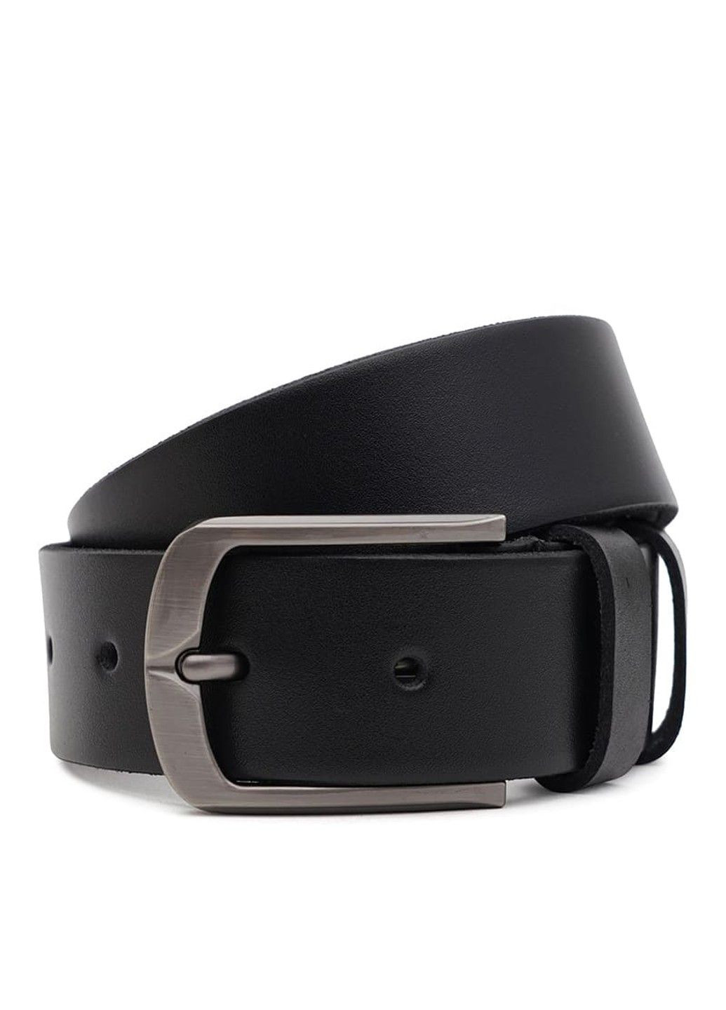 Мужской кожаный ремень 125v1fx89-black Borsa Leather (291683154)