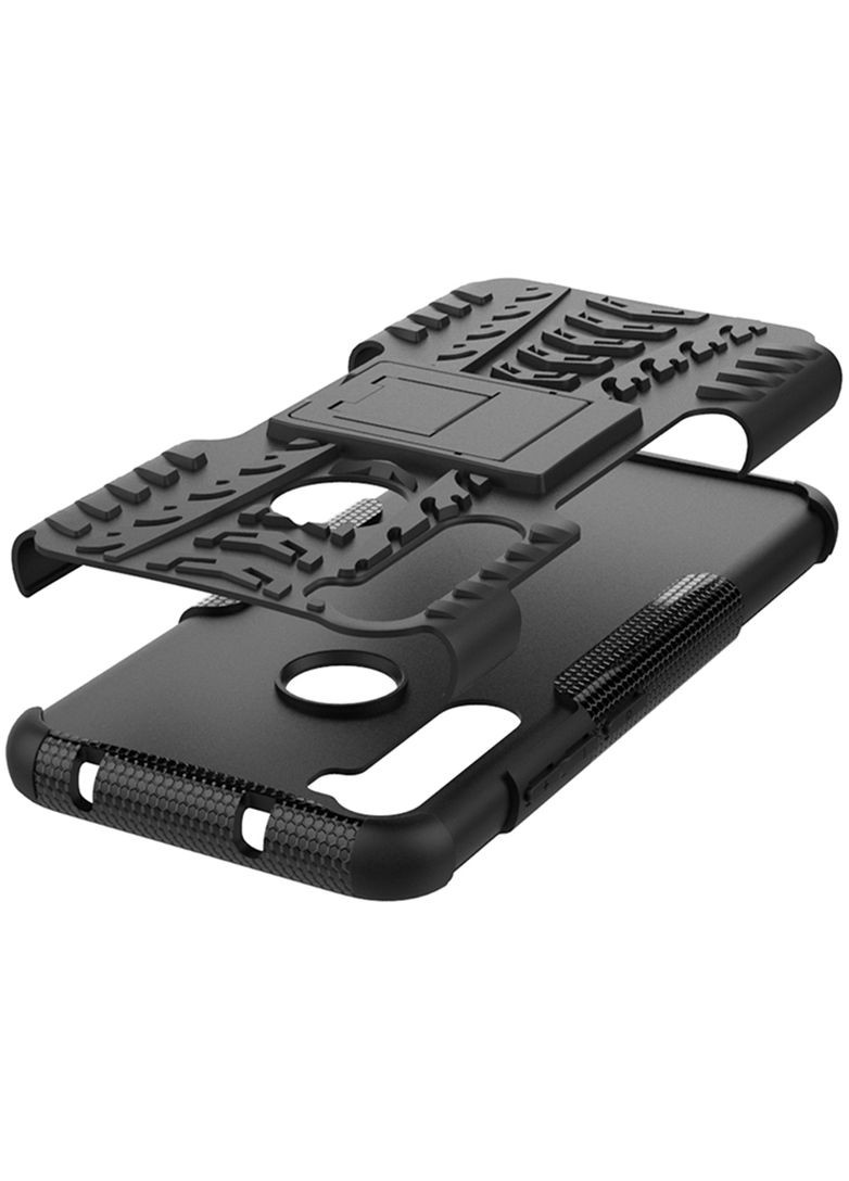 Чехол-накладка Dazzle Kickstand 2 in 1 Case Xiaomi Redmi Note 8 Black Toto (301781859)