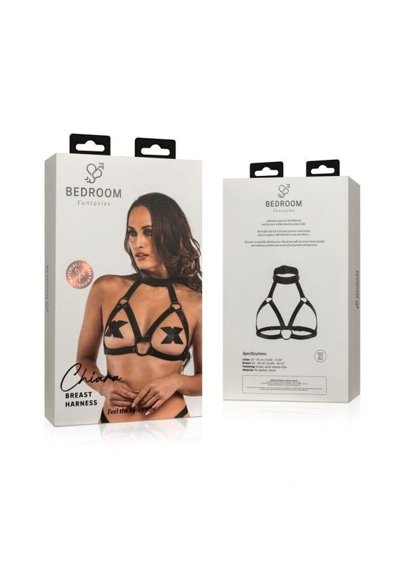 Портупея : Chiara Bondage Harness, чорна Bedroom Fantasies (358890780)