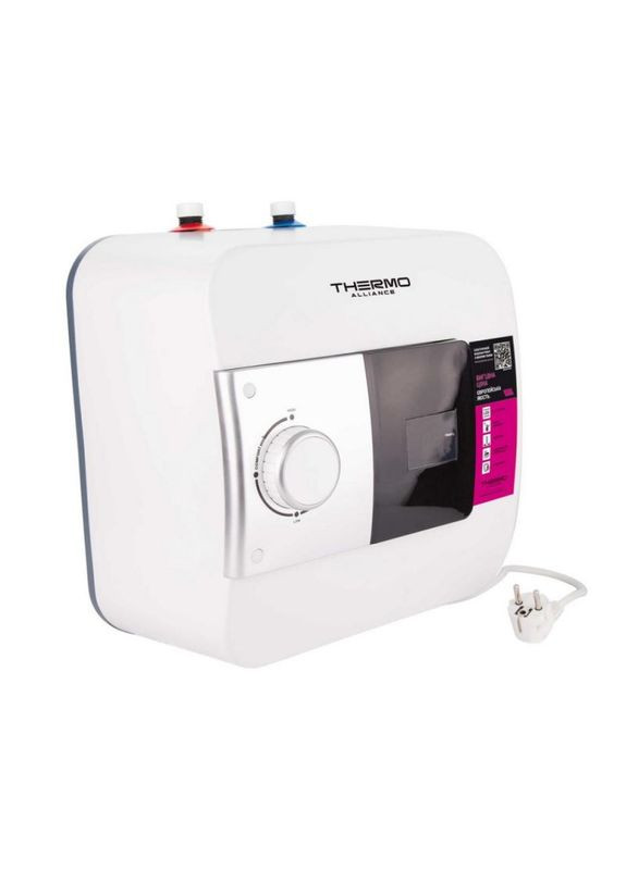 Водонагрівач електричний 15 л під мийку вертикальний, мокрий ТЕН 1,5 кВт SF15S15N Thermo Alliance (336937226)