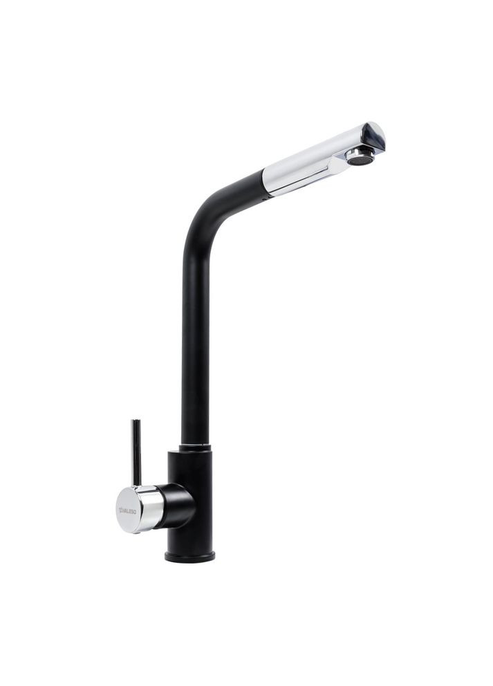 Кухонний змішувач з висувною лійкою Q411MB Valeso (364359120)