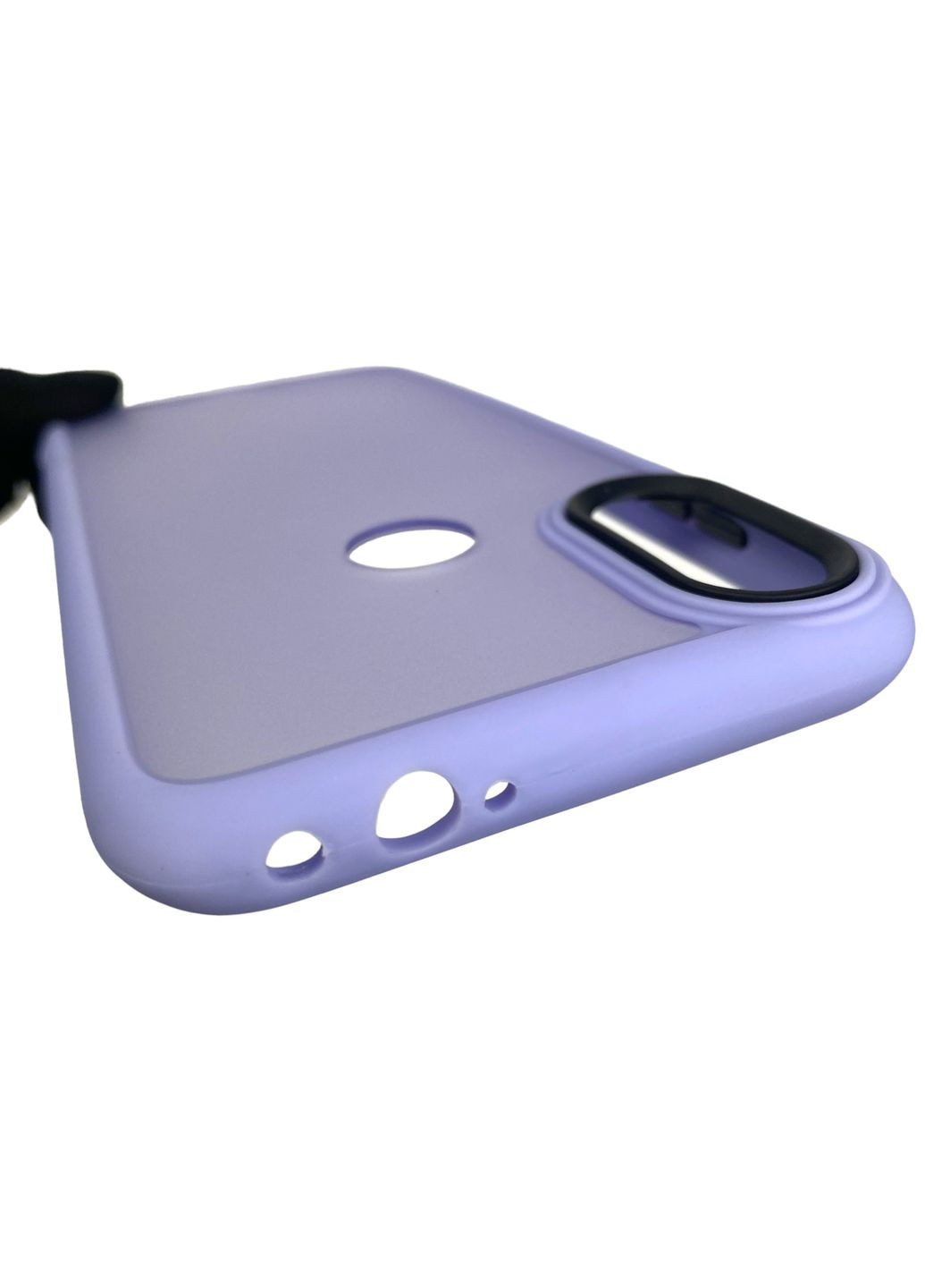 Чехол для Redmi Note 7 Pro противоударный матовый с высокими бортами на сяоми редми нот 7 про сиреневый Xiaomi (366021358)