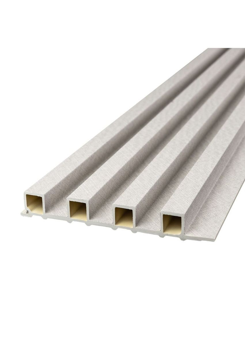 Рейка декоративна WPC стінова світло-сірий 3000х160х23мм SW-00001860 No Brand (328578836)