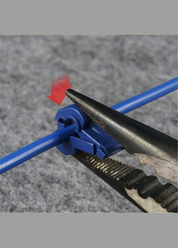 Набор обжимных клемм с изоляцией T-образные 1,5 - 2.5 мм для быстрого монтажа 30 шт (15 комплектов) синий (TR050923-15) Bodasan (329443820)