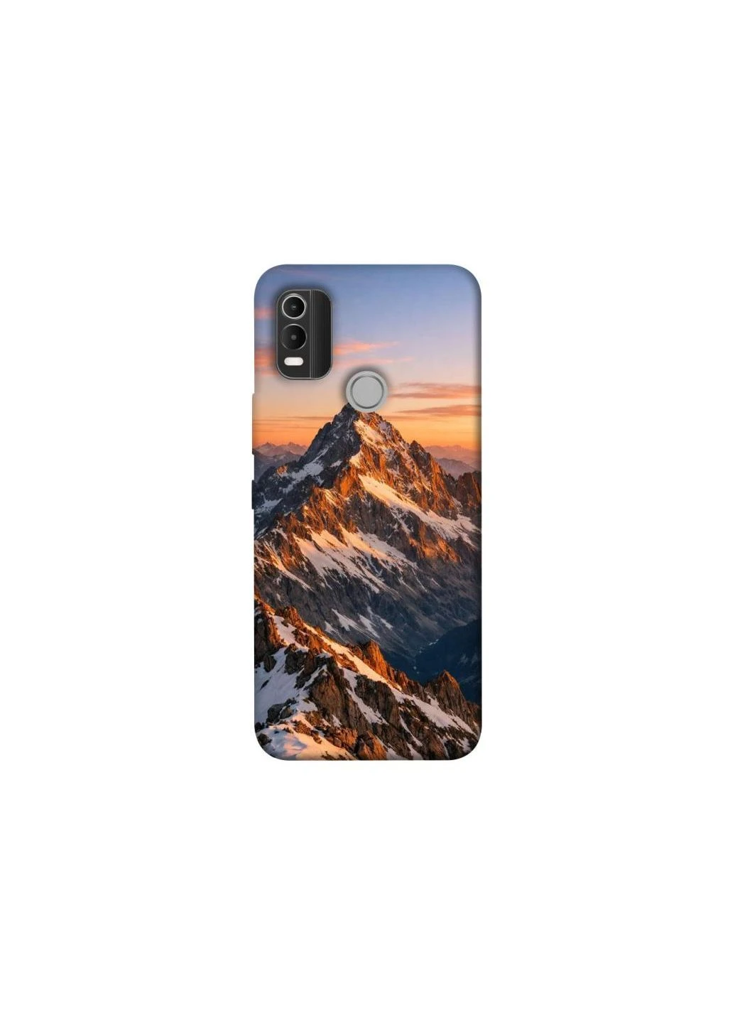 Чехол на Nokia C21 Plus Sunrise mountain Frontalka (381144138)