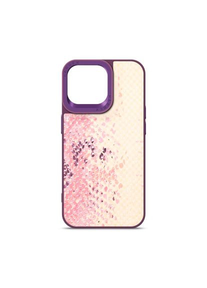 Чехол для мобильного телефона (ARM76815) Harder Snake Pattern Apple iPhone 14 Pro Max Pink (357491312)
