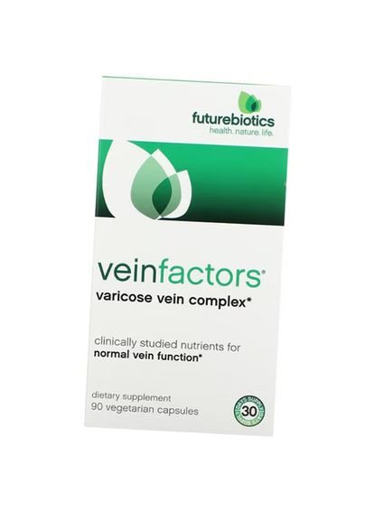 Комплекс от варикоза, VeinFactors, 90вегкапс (71419001) FutureBiotics (347581275)