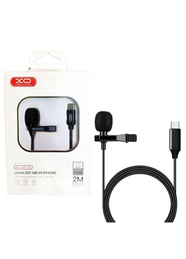 Микрофон петличный MKF02 Type-C XO (277232956)