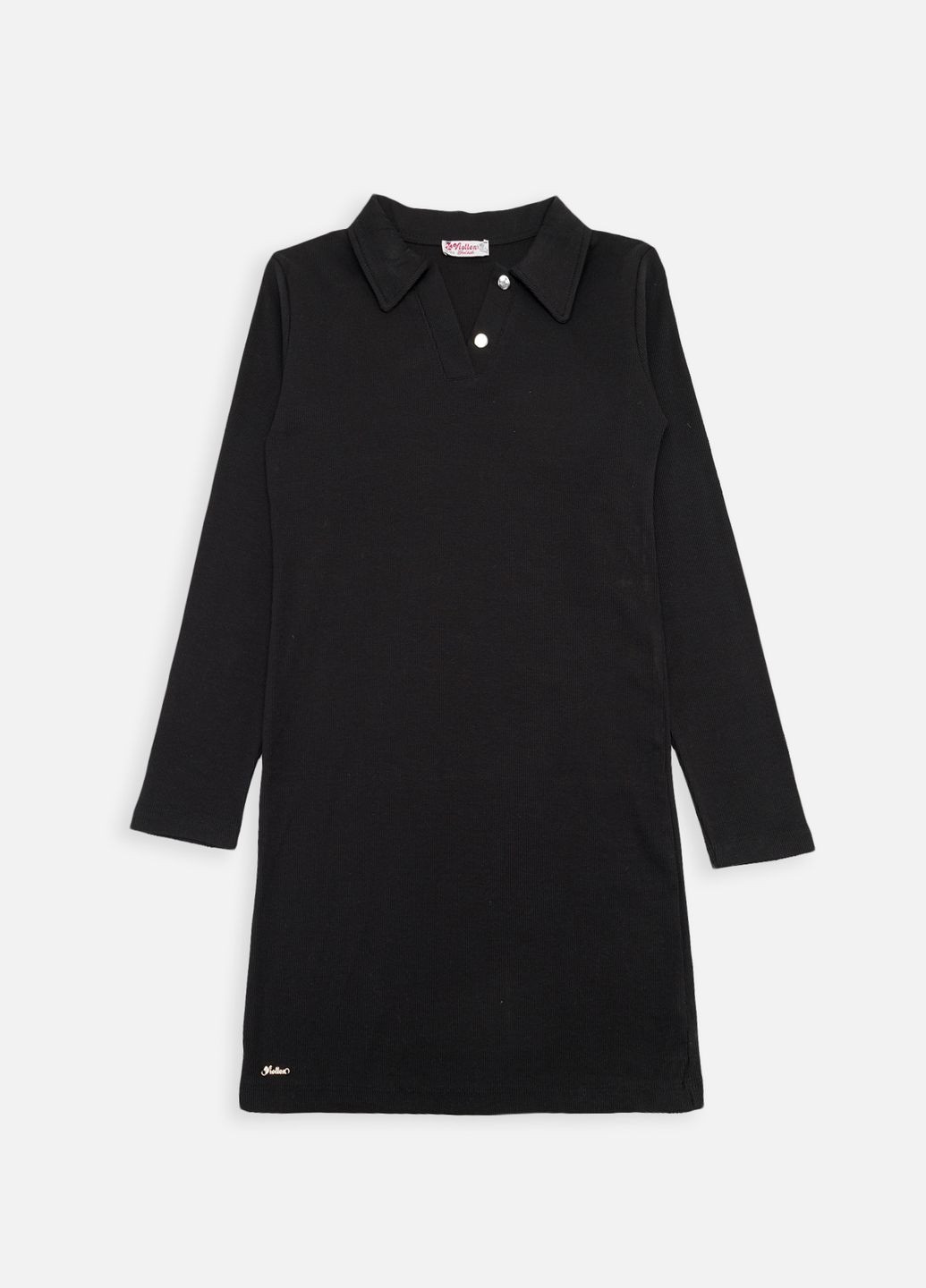 Чорна сукня міді для дівчинки колір чорний цб-00246035 Viollen (317163707)
