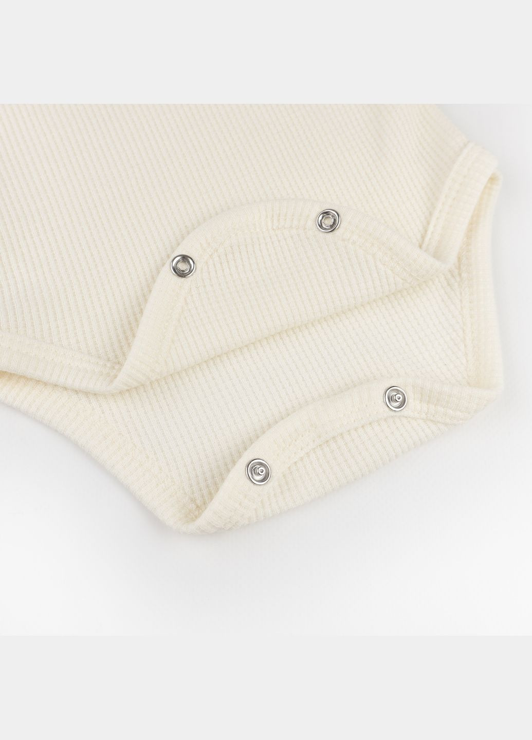 Молочний демісезонний комплект боді та штани вафля cream молочниий dexter's