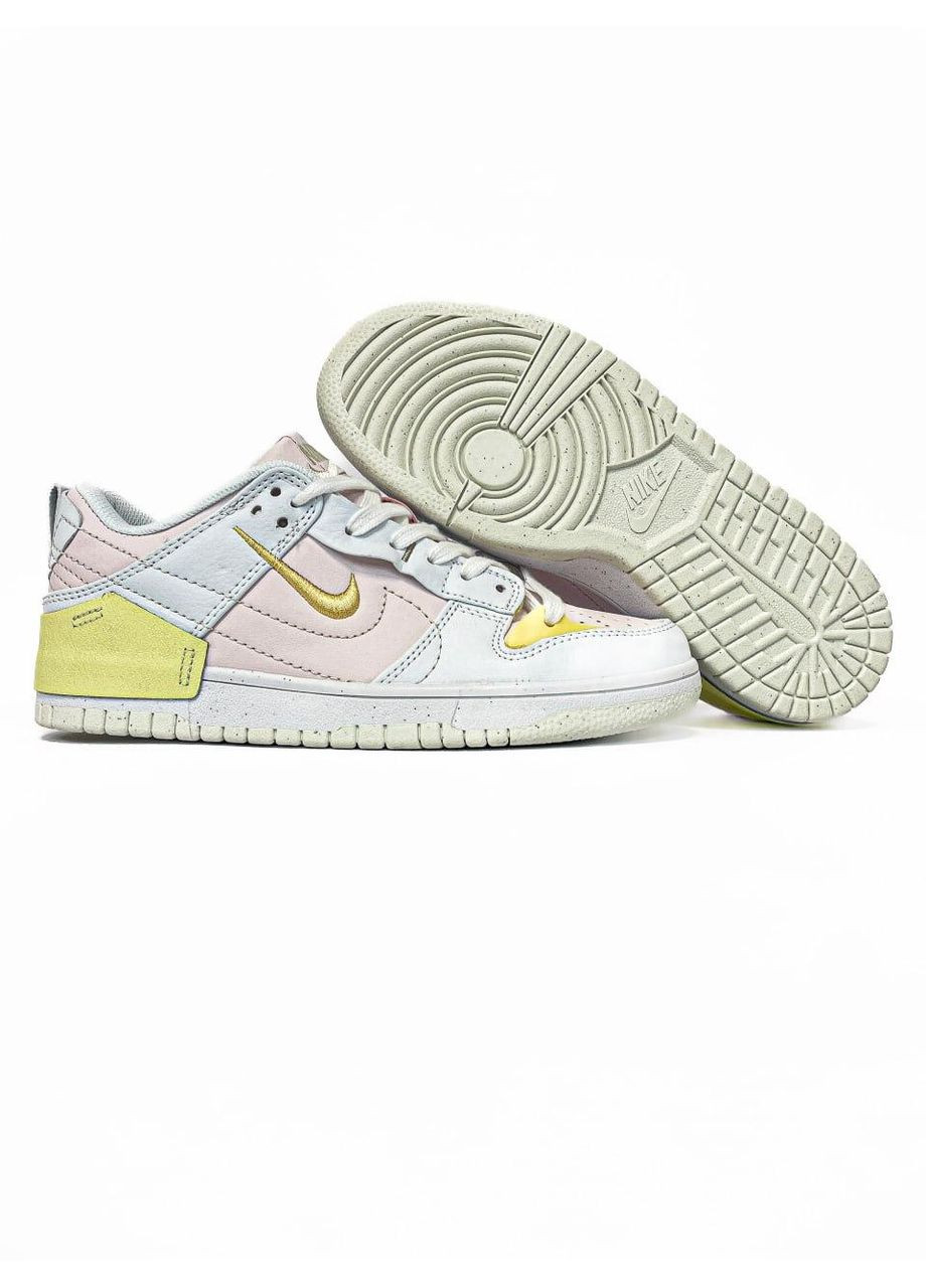Рожеві Осінні кросівки чоловічі nike dunk low disrupt 2 pink oxford найк сб данк No Brand