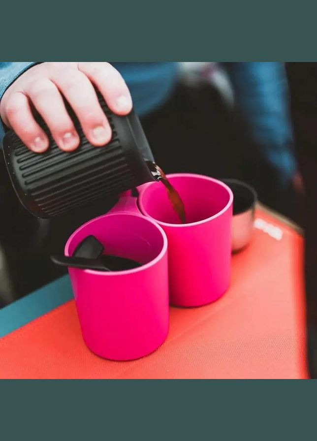 Набор посуды Ellipse Camping Tableware Set Pink Lifeventure (316438931)