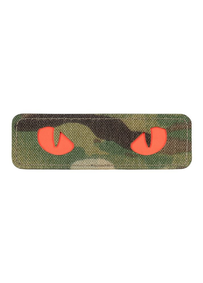 Нашивка Cat Eyes Laser Cut Multicam/Red/GID M-TAC (315047202)