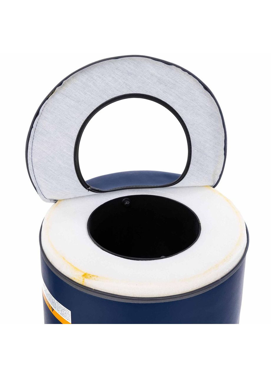 Мішок боксерський підлоговий водоналивний FHBB05 (верх-PVC, EPE, р-р 78смx33см (54смx50см), синій) MaxxMMA (361436391)