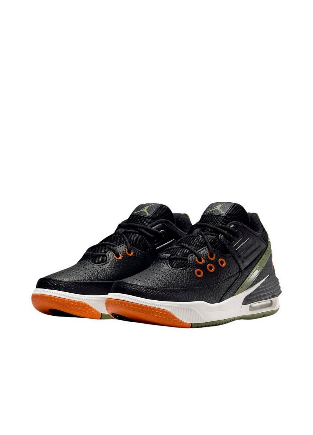 Чорні осінні кросівки max aura 5 (gs) dz4352-003 Jordan
