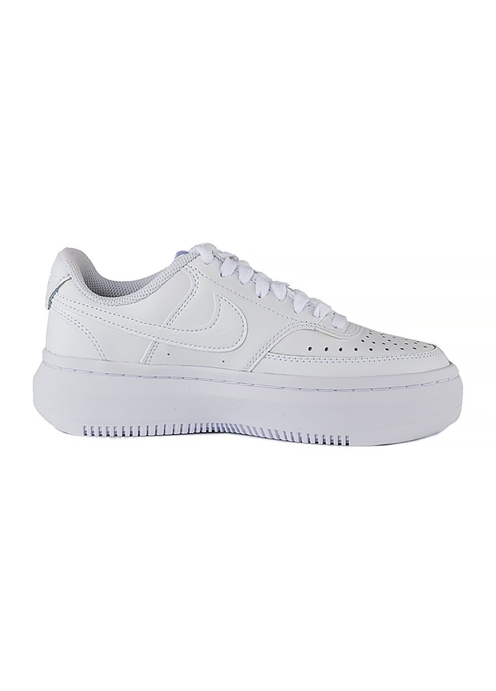 Белые демисезонные женские кроссовки court vision alta ltr белый Nike