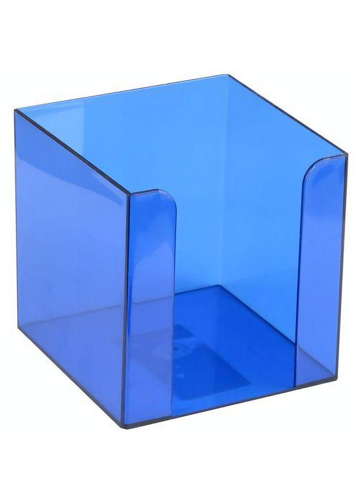 Куб для бумаги 9x9x9 см синий Axent D4005-02 (360071698)