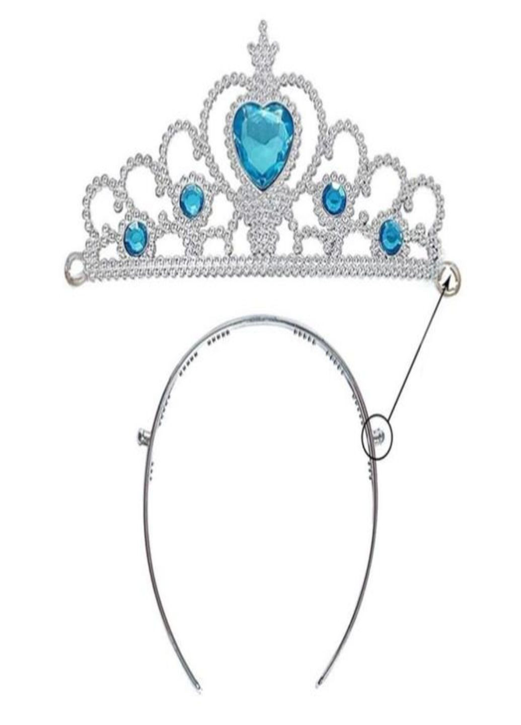 Детский набор украшений Frozen Ледяное сердце - коса, волшебная палочка, диадема корона Принцессы Эльзы VTech (315347712)