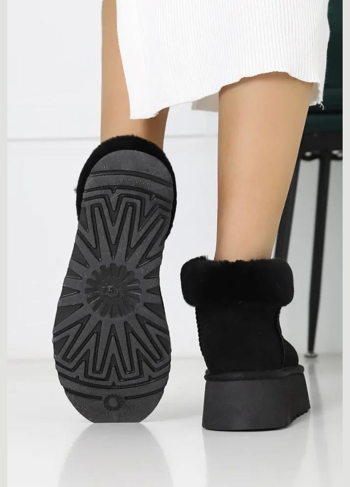 УГГ Платформа Жіночі Замша Змійкою Funkette Boot Suede UGG (305413601)