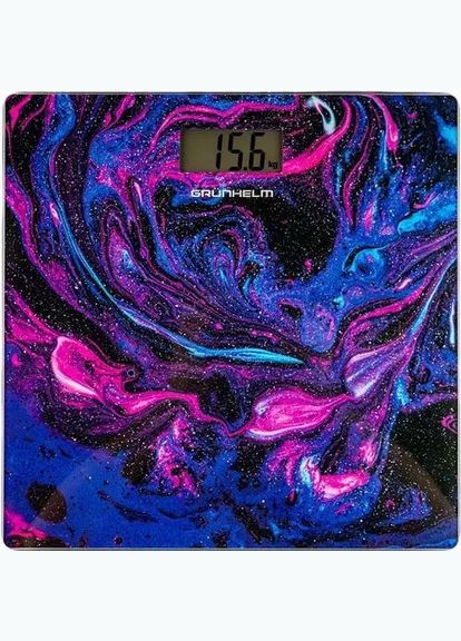 Ваги для підлоги побутові BES-PAT10 скляні ваги для дому 180кг Grunhelm (302394831)