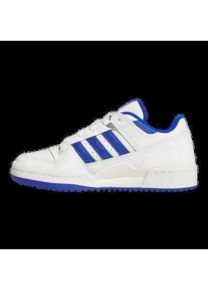 Білі всесезон кросівки forum low cl - 38.5 adidas