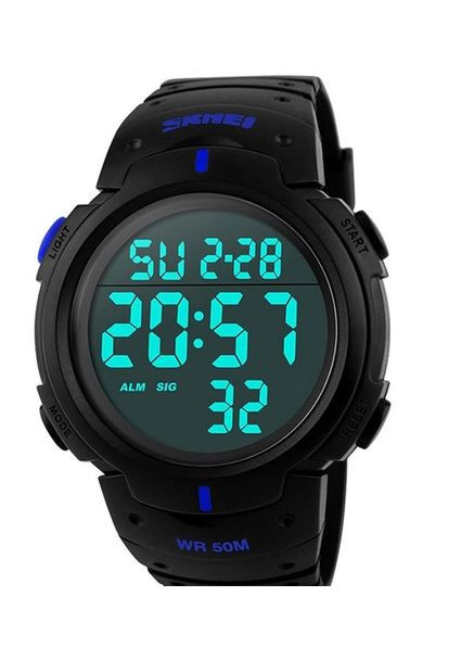 Часы наручные 1068BU Black-Blue Skmei (317192433)