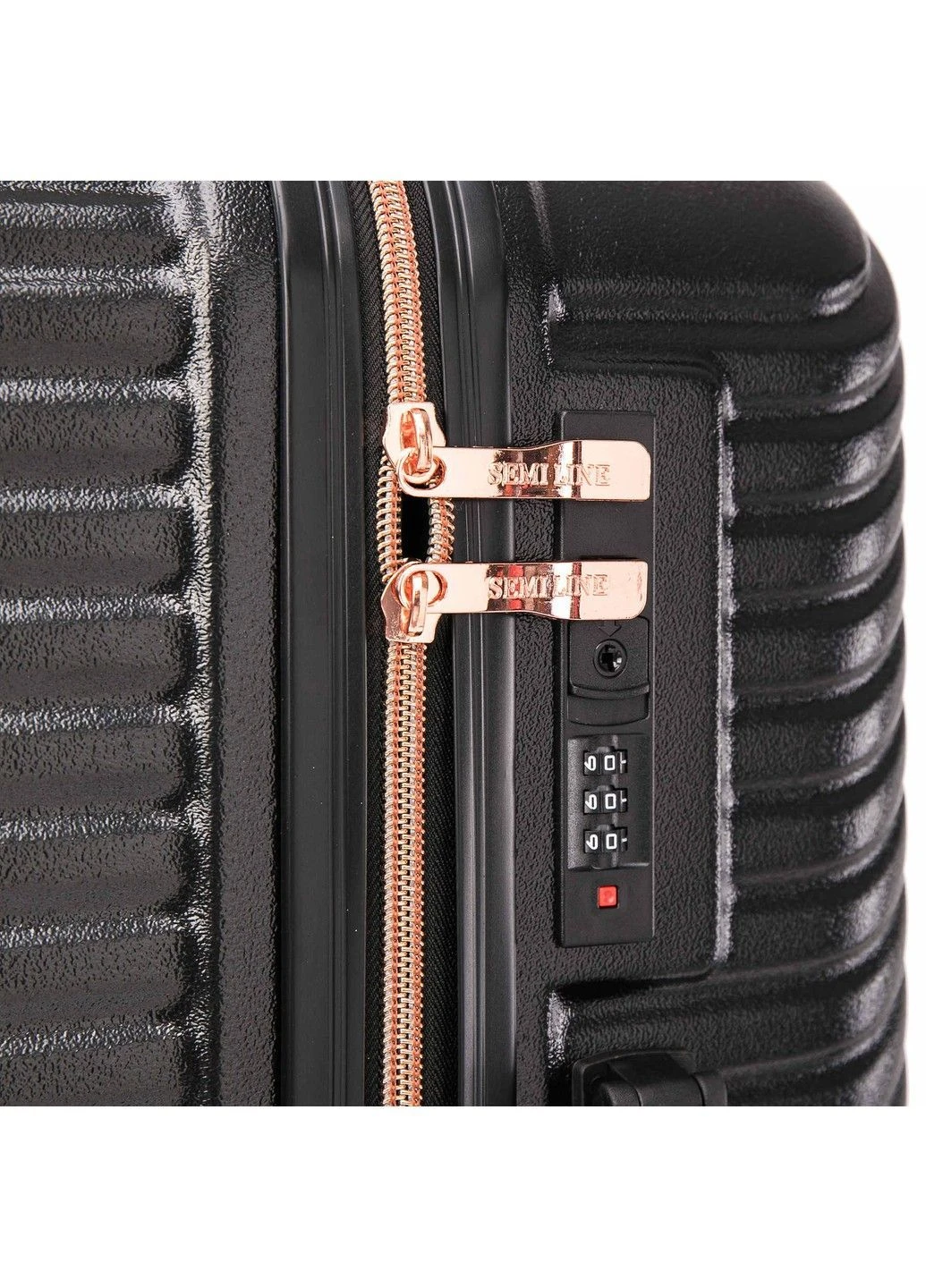 Валіза 20" (S) Black (T5726-1) Semi Line (393641862)
