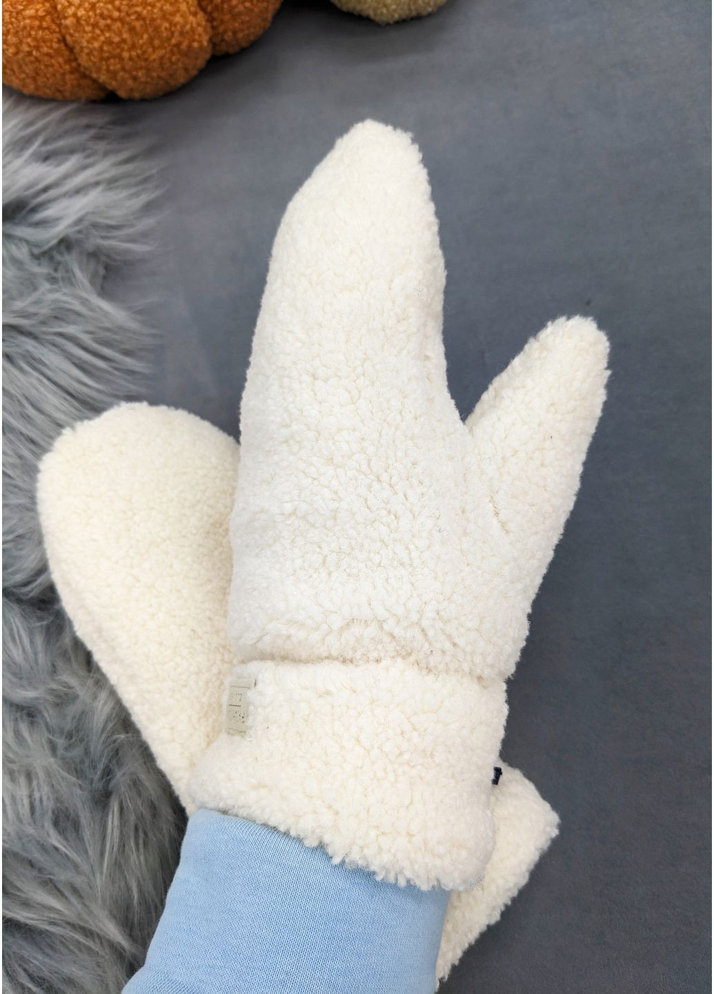 Теплі рукавиці в стилі тедді — максимальний затишок INNOE Рукавиці (364656693)