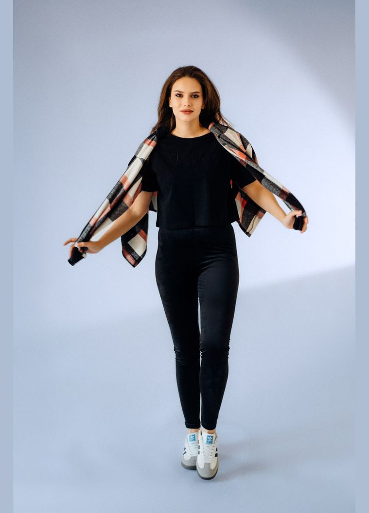 Лосины женские на флисе 09-3450-134 темно-серый Авекстекс (323649545)