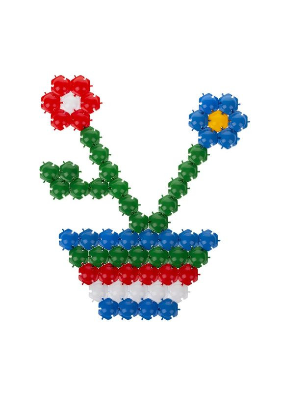 Детская мозаикапазл №4 1-145, 200 деталей Ø20мм Colorplast (315812610)