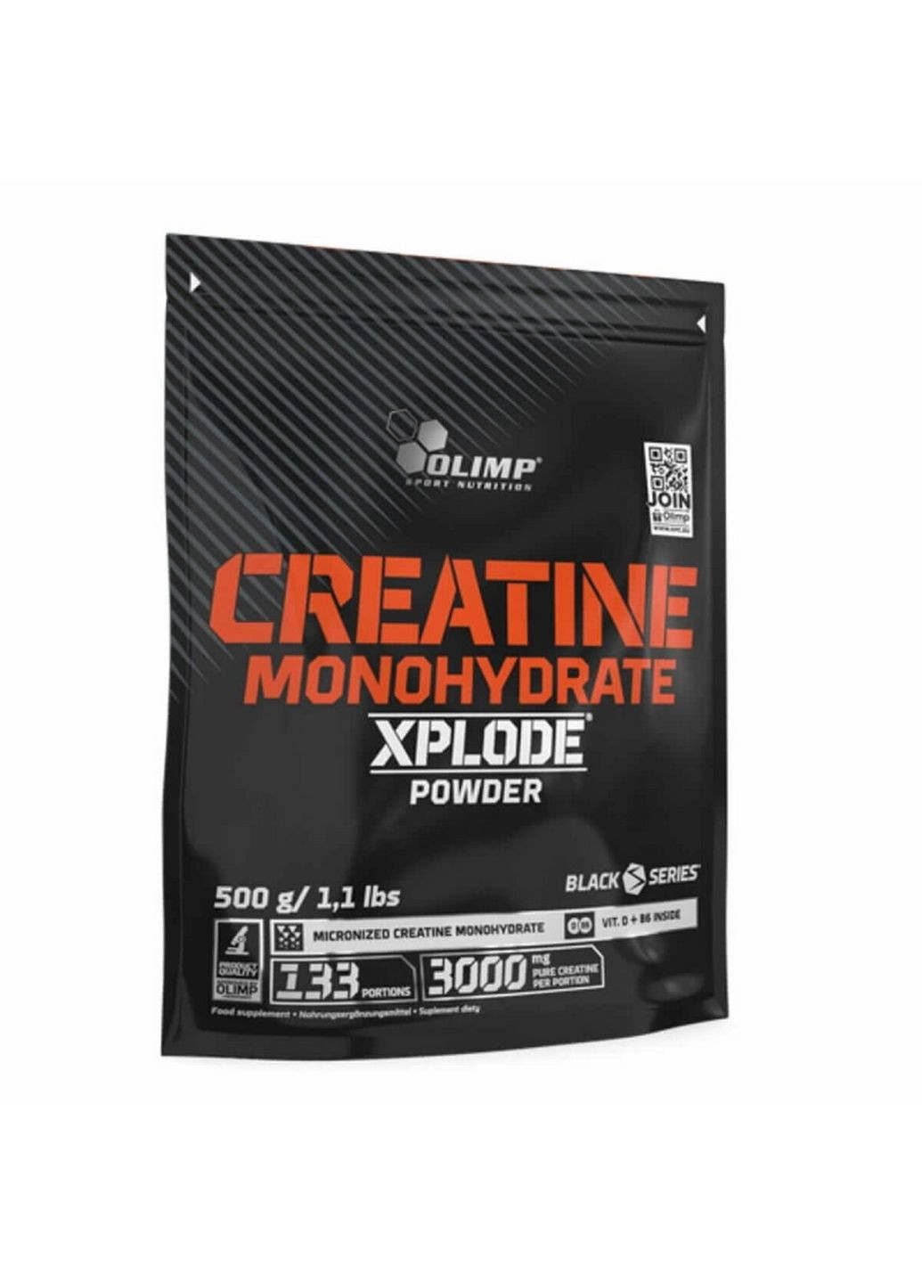 Креатин Creatine Monohydrate Xplode, 500 грамм Лимон Olimp (293482454)