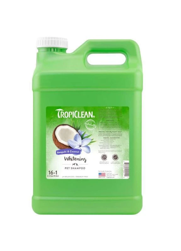 Шампунь с кокосом и имбирем для светлой шерсти Awapuhi and Coconut - 9,5 л TropiClean (380404232)