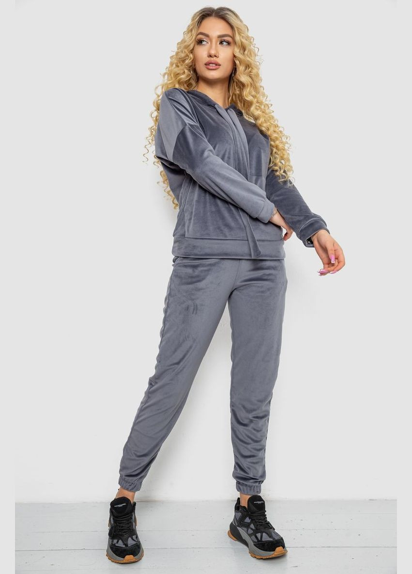 Спортивний костюм жіночий велюровий Ager 177R022-1 (317640263)