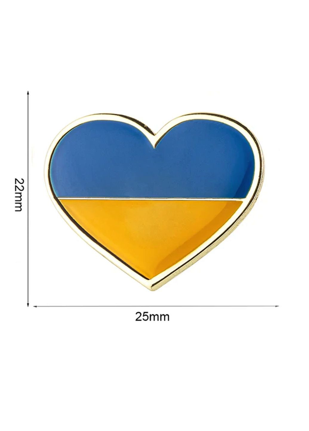 Значок Серце України Dobroznak (305778032)