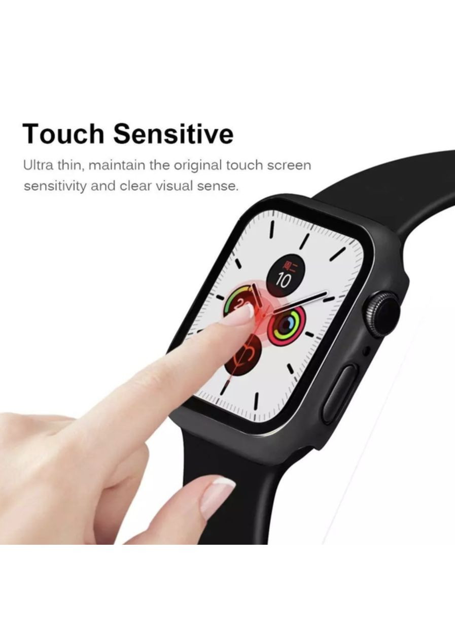 Защитный чехол со стеклом для Apple Watch 42 мм Белый CHOICE (360898289)