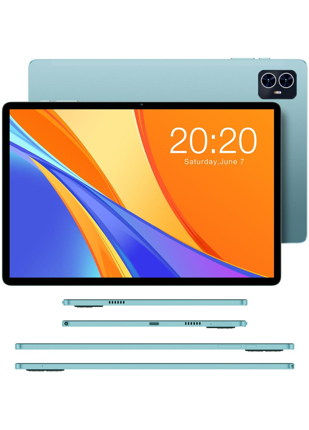 Планшет M50 8/128GB 4G Dual Sim Aqua Blue (M5H5/TL-112888) Teclast (362668851)